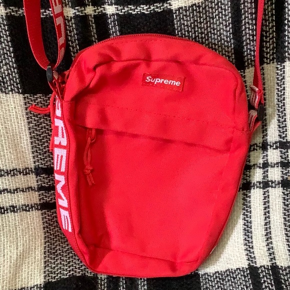 Supreme Other - Red supreme crossbody pouch
